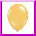 11" Chrome Gold Latex Balloon