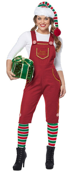 Santa's Workshop Elf Adult Costume Size LArge 10-12