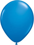 11" Dark Blue Latex Balloon