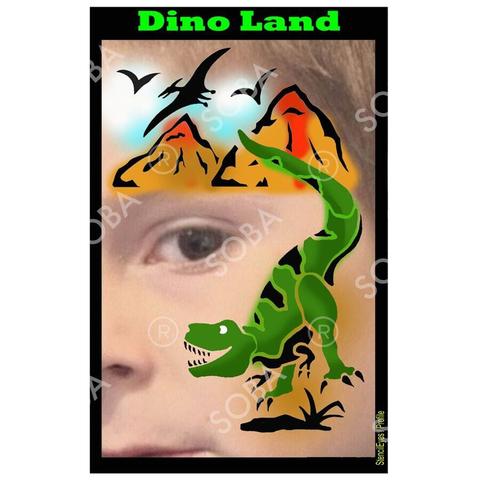 Dino Land - Profile Stencil