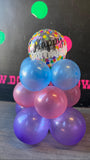 Balloon table centrepiece