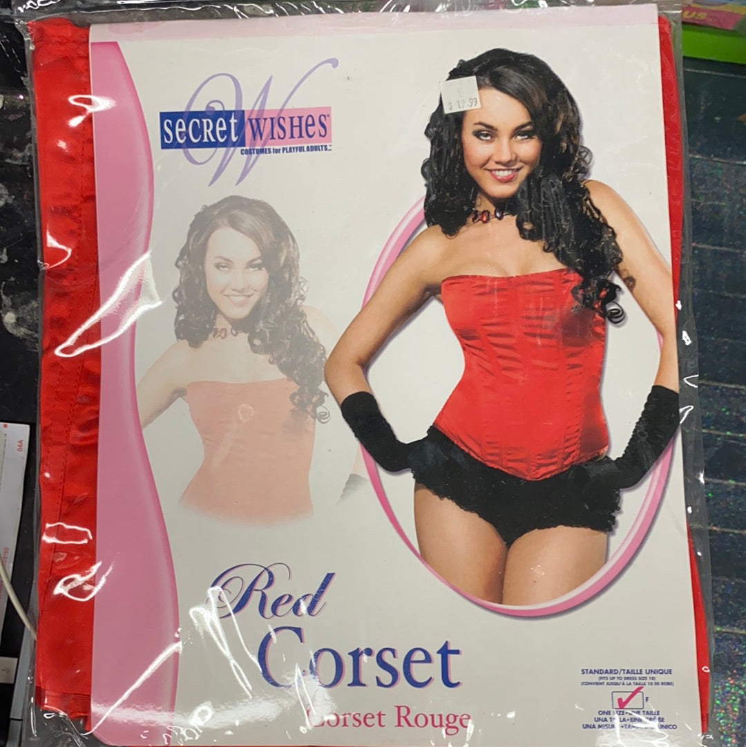 Red Corset (adult) – Dotsy's Entertainment Co.
