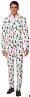 Opposuits SUITMEISTER Merry  CHRISTMAS WHITE