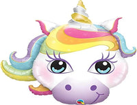 Qualatex 38“ Foil Balloon- Unicorn Head