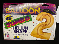 Betallic Jumbo Shape- Gold #2 with cap