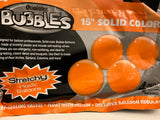 Qualatex 15“ Bubbles Balloon 4 Pack- solid colour