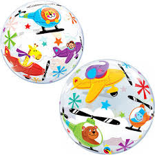 Qualatex Bubbles Balloon- flying animals