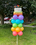 Outdoor Balloon Yard Art !