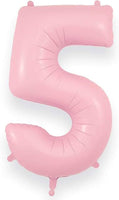 Oaktree Number Balloons- 34“ matte pink