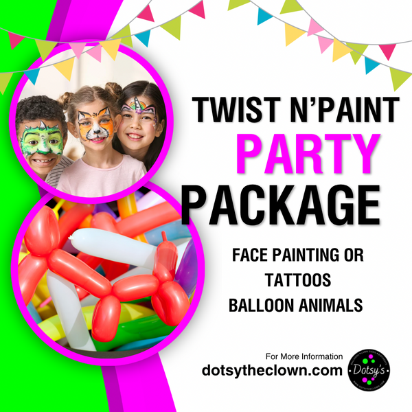 Twist n’ Paint Birthday Party Package