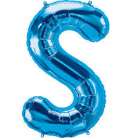 Letter Balloons - blue 36“