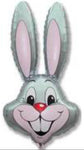 Bunny Head Foil Balloon Flexmetal
