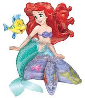 Anagram Air-filled Balloon Decoration- Little Mermaid, Ariel
