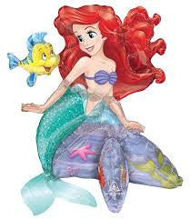 Anagram Air-filled Balloon Decoration- Little Mermaid, Ariel