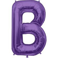 Letter Balloons- purple 36“