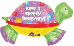 Anagram SuperShape Foil Balloon- Turtle, Have a speedy recovery