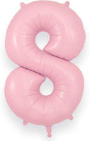 Oaktree Number Balloons- 34“ matte pink