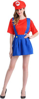 Super Mario Womens Plus Size costume