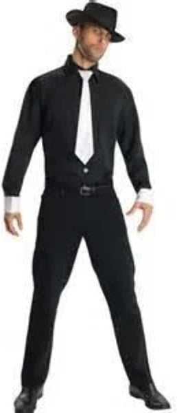 Adult Gangster Shirt and Hat Roaring 20's Adult XL