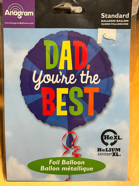 Dad you‘re the Best Foil Balloon