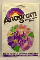 Anagram Round Foil Balloon- Thank You