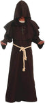 Medieval Renaissance Friar Cowl Robe Hooded Monk Robe Costume