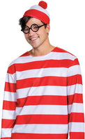 Wheres Waldo Halloween Costume with Shirt &Cap\