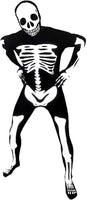 morphsuit skeleton adult large