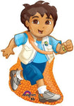 Anagram Supershape Foil Balloon- Go Diego Go! Diego