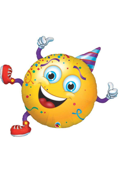 Qualatex 38“ Foil Balloon- Birthday Emoji