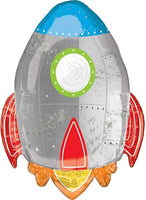 Anagram SuperShape Foil Balloon- Rocket 26“