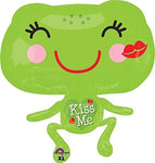 Frog Character Foil Balloon- Kiss me