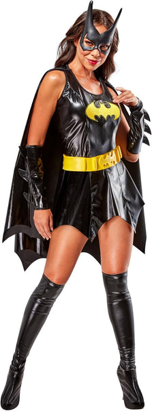 Sexy Deluxe Batgirl Adult Costume,Black,X-Small