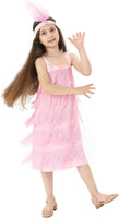 kids flapper costume small roaring 20's