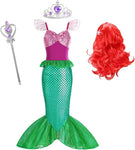 Little Mermaid Princess Disney Costume Kids Medium 8-10
