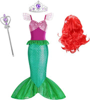 Little Mermaid Princess Disney Costume Kids Medium 8-10