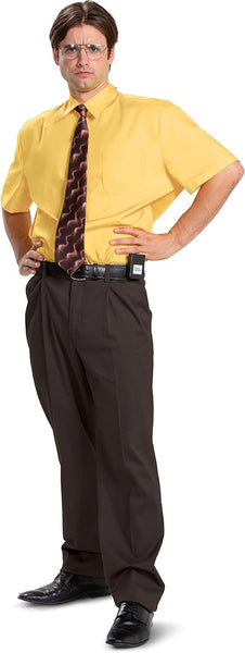 Dwight Schrute Costume Dunder Mifflin adult medium