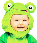 Fuzzy Froggy infant costume baby
