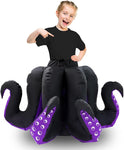 Inflatable Octopus Costume for Adult Kids Women Halloween Octopus Blow Up Costumes Girls