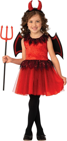 Devil Girl Costume, Child small 4-6