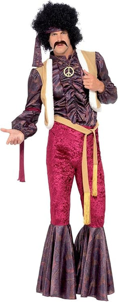 Men's 70's Psychedelic Rocker Costume