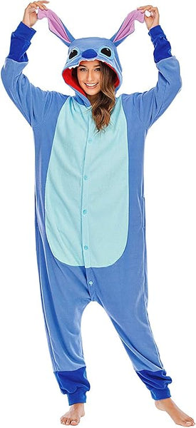 Stitch Onesie Costume Adult Small - teen Large