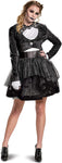 womens Disney the Nightmare Before Christmas Jack Skellington Tutu Adult Costume, Black, Medium (8-10)