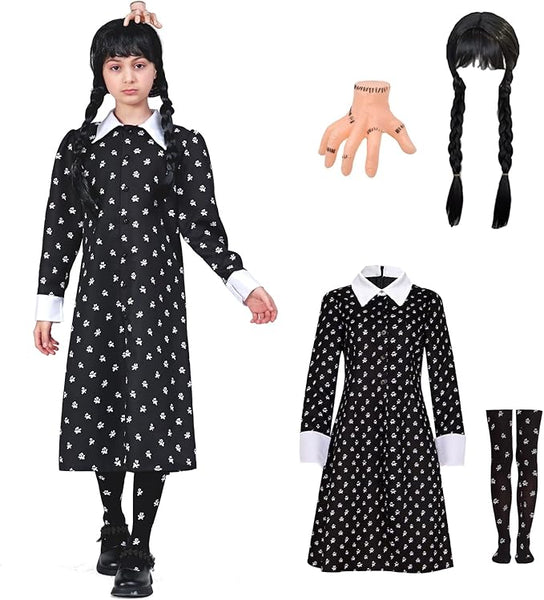 Wednesday Addams Costume Child 10-12