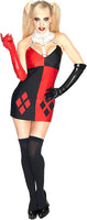 DC Comics Secret Wishes Super Villain Harley Quinn Costume xsmall