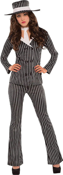Mob Wife Costume, Adult Small Size, 1 Piece