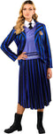 Wednesday TV Series: Nevermore Academy School Uniform Costume for Adults, Women's Small