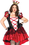 Plus Size Royal Red Queen costume