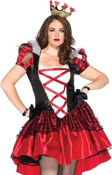 Plus Size Royal Red Queen costume