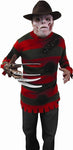Nightmare On Elm Street Teen Costume Deluxe Freddy Sweater Teen, Red, Teen